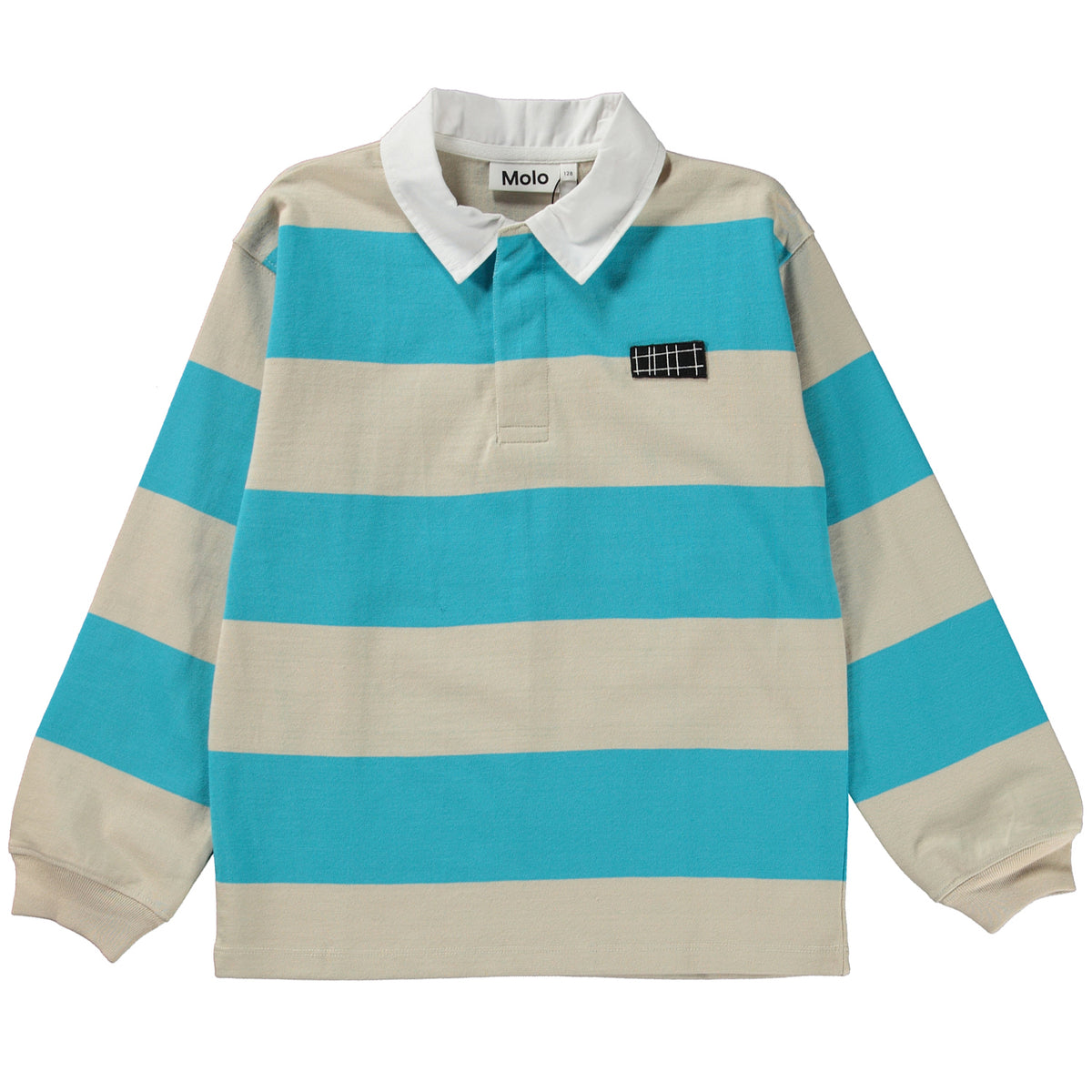 Kid-Boy-Relz Turquoise Sand Shirt-6S24A401-3437-|-Molo – A.T.L.R. Paris |  New York