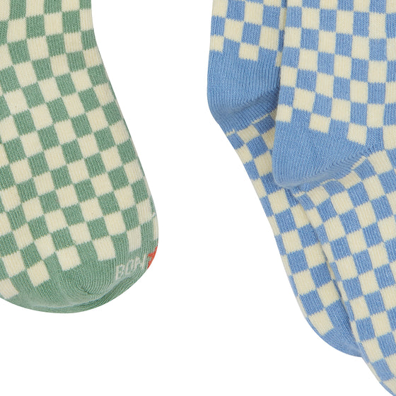 Checkerboard Socks - Set of 2
