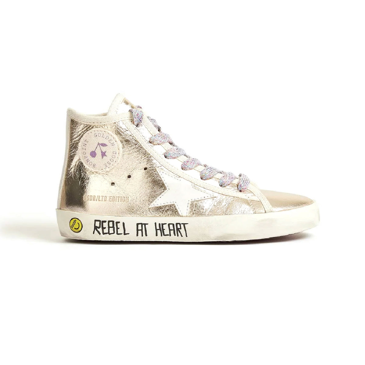 Kid-Girl-Francy Golden Sneakers-W03GSNL00005-032C-|-Bonpoint