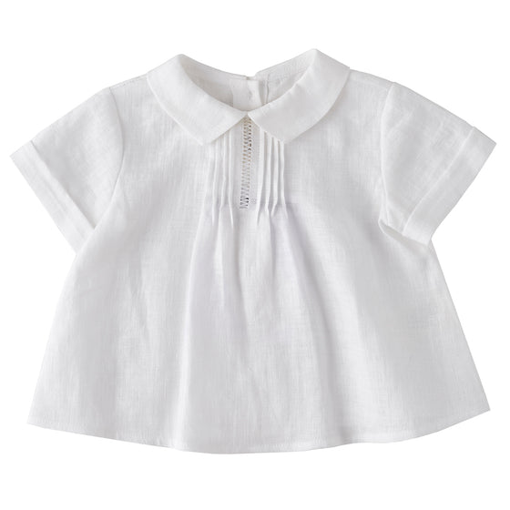 Delicate Pleats Baby Shirt  - FINAL SALE