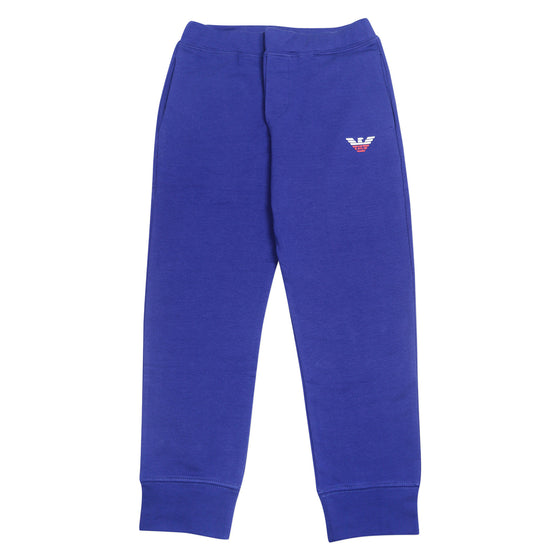 Blue jogger pants