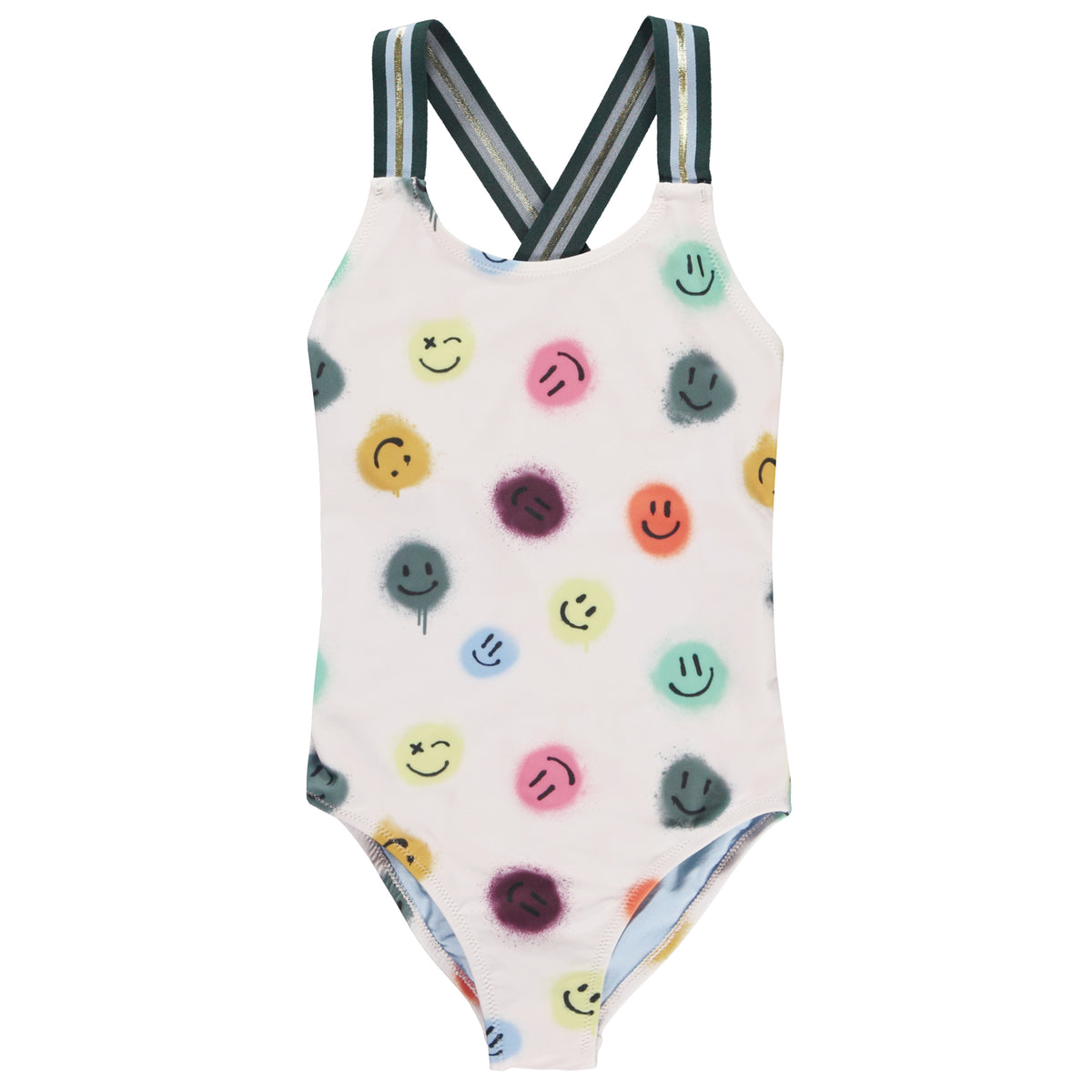 Kid-Girl-Neve Happy Dots Swimsuit-8S23P507-6701-|-Molo