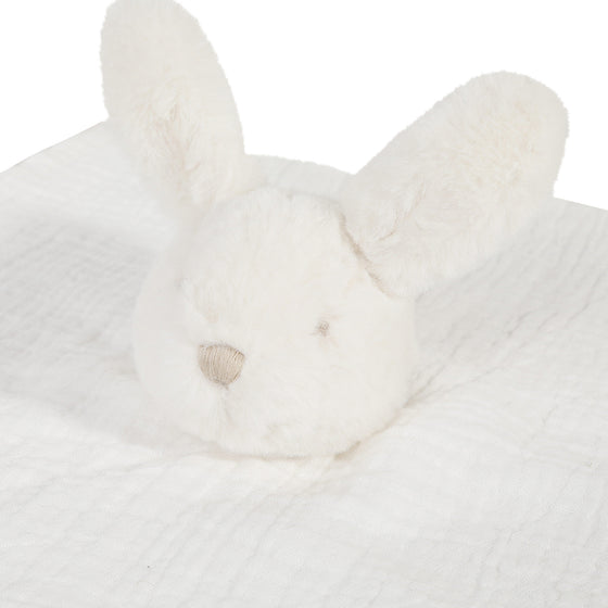 Bunny Lovey Plush Toy - White  - FINAL SALE