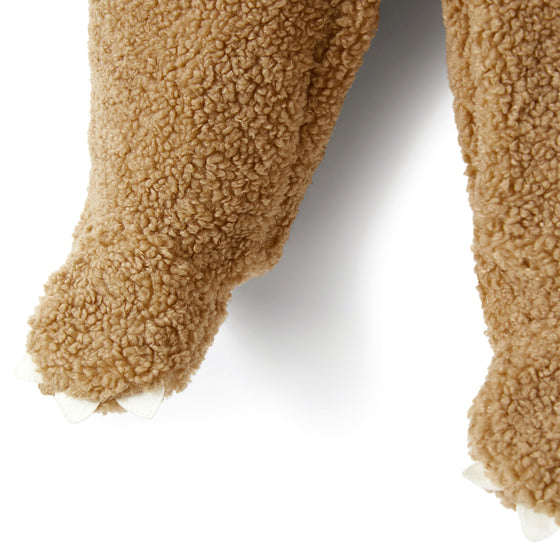 Teddy Bear Fleece Snowsuit  - FINAL SALE