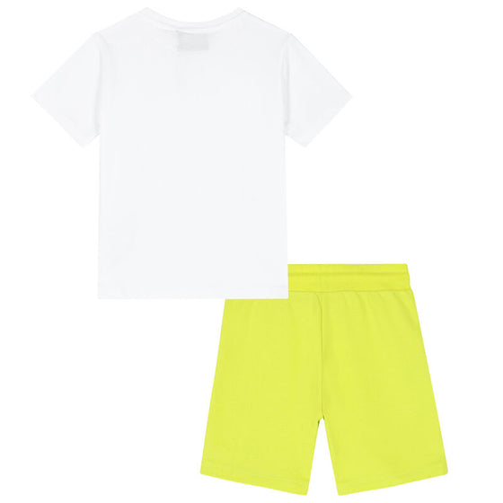Neon Pop T-shirt and Shorts Set