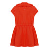 Orange polo dress