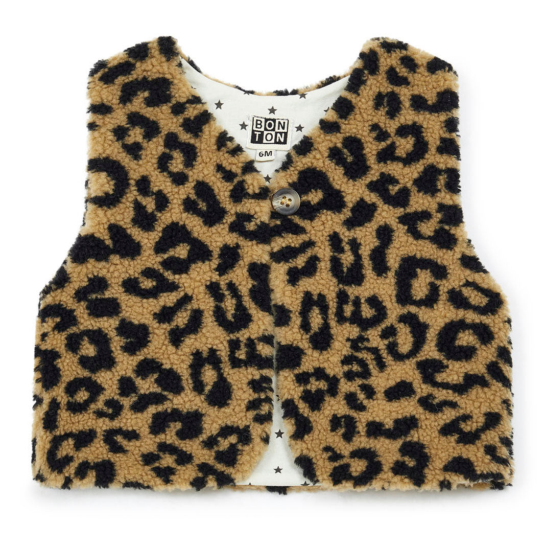 Baby-Girl-Beti Leopard Layering Vest-H22BETIBB-I805-|-Bonton