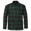 Heavy Flannel Military Shirt Jacket  - FINAL SALE