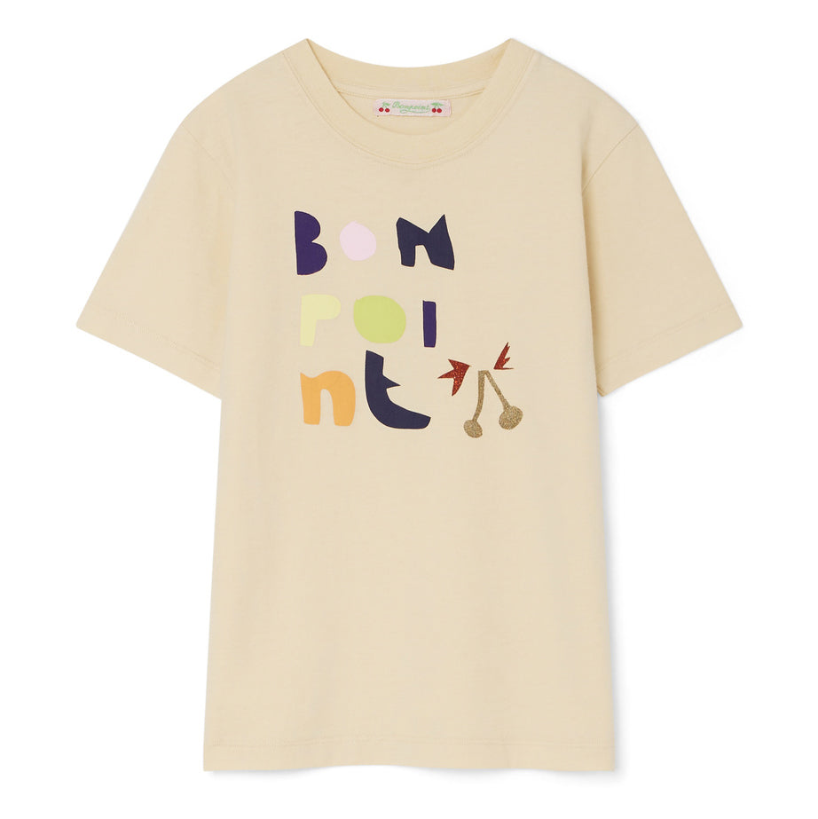 Kid-Girl-Thida Abstract Bonpoint T-shirt-S02GTSKN0806-131 