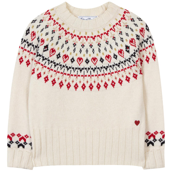 Heart Knit Sweater