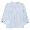 Sky Blue Striped Baby Shirt  - FINALSALE