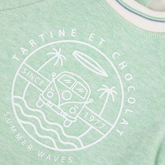 Summer Waves Baby Sweatshirt