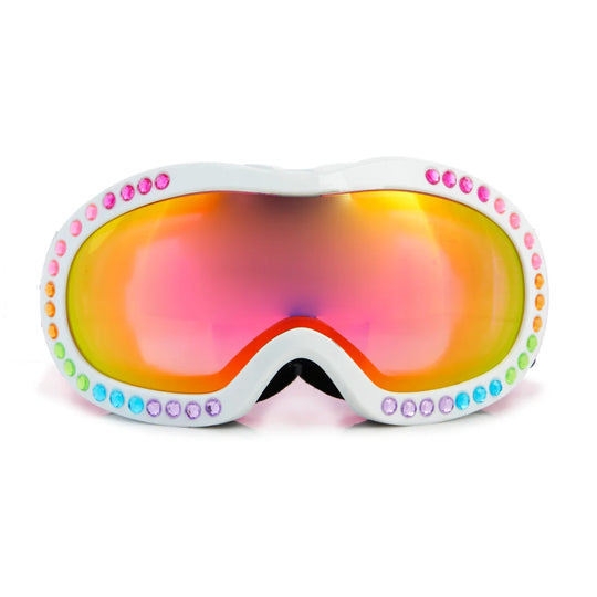 BLING2O Gleaming Stones Ski Mask - Rainbow