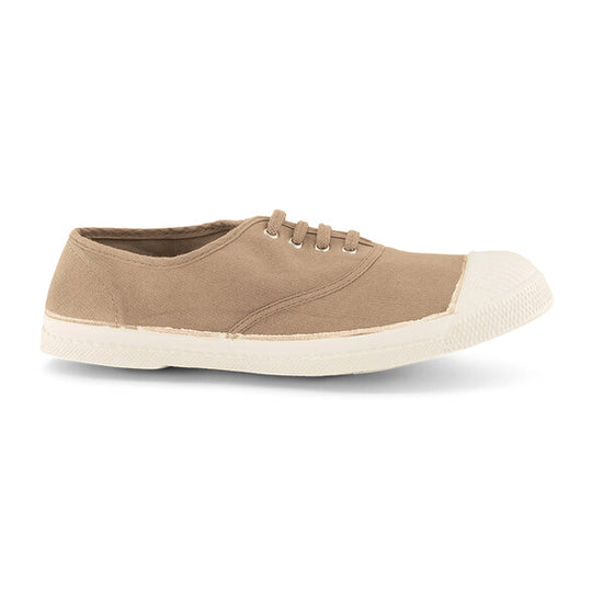 BENSIMON Mens -  Laces Tennis Shoes - Shell