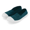 BENSIMON Womens - Elastic Tennis Shoes - Peacock