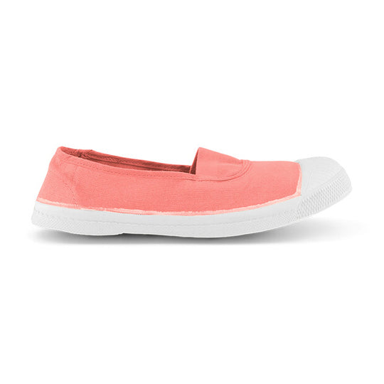 BENSIMON Womens -  Elastic Tennis Shoes - Flamingo