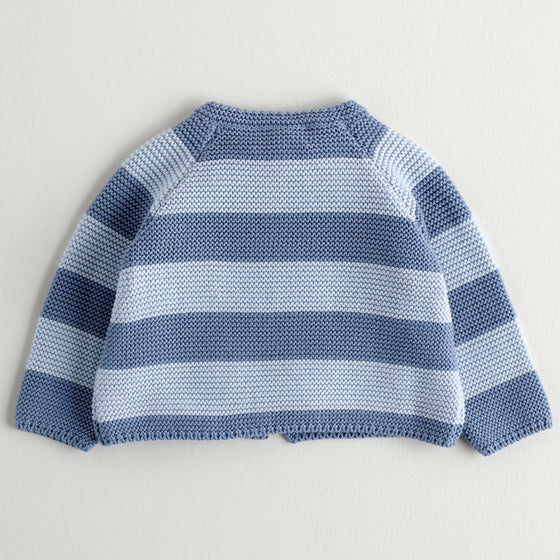 Bold Stripes Baby Cardigan