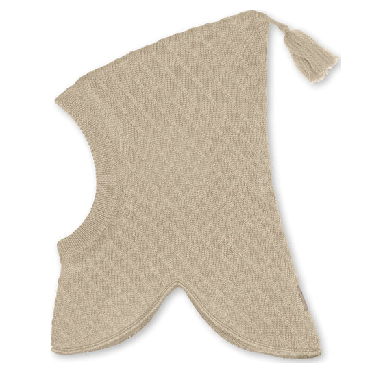 MINI A TURE MATJUEL Fleece Lined Hood - Savannah Tan