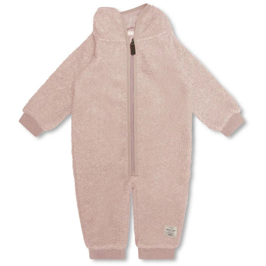 MINI A TURE MATADEL Teddyfleece Jumpsuit - Adobe Rose