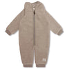 MATADEL Teddyfleece Jumpsuit - Grey Brown