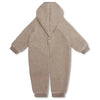 MATADEL Teddyfleece Jumpsuit - Grey Brown