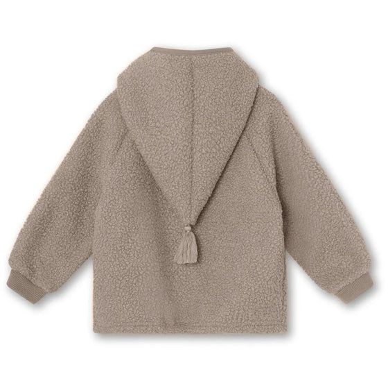 MATLIFF Teddyfleece Jacket - Grey Brown