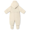 Matfianna Fleece Lined Winter Pramsuit - Angora Cream