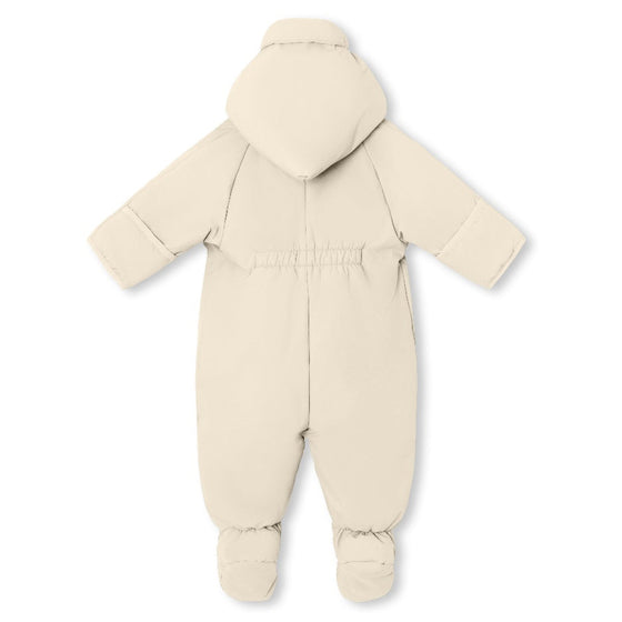 MINI A TURE MATFIANNA fleece lined winter pramsuit. GRS - ANGORA CREAM
