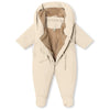 Matfianna Fleece Lined Winter Pramsuit - Angora Cream