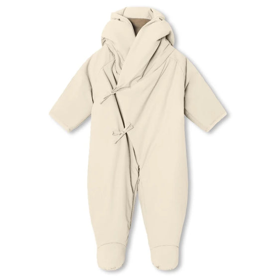 Matfianna Fleece Lined Winter Pramsuit - Angora Cream