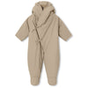 MINI A TURE MATFIANNA fleece lined winter pramsuit - SAVANNAH TAN
