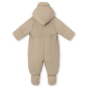MINI A TURE MATFIANNA fleece lined winter pramsuit - SAVANNAH TAN