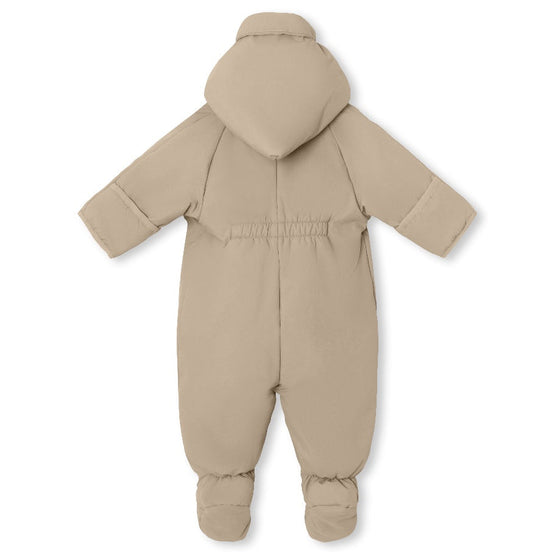 MINI A TURE MATFIANNA fleece lined winter pramsuit - SAVANNAH TAN