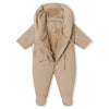 MINI A TURE MATFIANNA fleece lined winter pramsuit - SAVANNAH TAN
