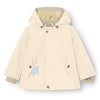 MATWALLY Fleece Lined Winter Jacket - Angora Cream