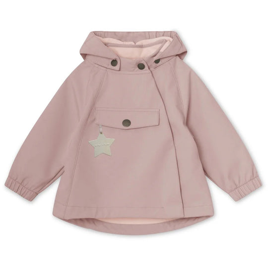 MINI A TURE MATWAI Spring Softshell Jacket. GRS - Cloudy Rose
