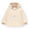 MINI A TURE MATWANG fleece lined winter jacket. GRS - ANGORA CREAM