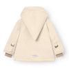MINI A TURE MATWANG fleece lined winter jacket. GRS - ANGORA CREAM