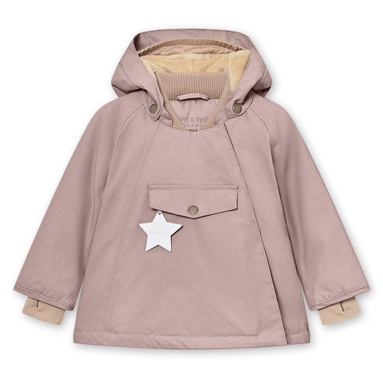 MINI A TURE MATWANG fleece lined winter jacket. GRS - CLOUDY ROSE