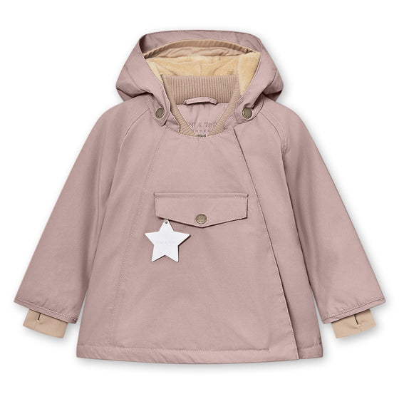MINI A TURE MATWANG fleece lined winter jacket. GRS - CLOUDY ROSE