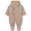 MINI A TURE MATFIANNA fleece lined winter pramsuit - SAVANNAH TAN