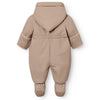 MINI A TURE MATFIANNA fleece lined winter pramsuit - SAVANNAH TAN