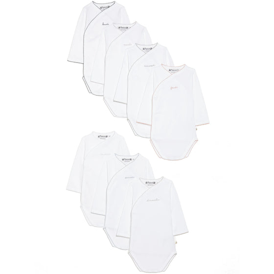 Days of the Week Crossover Bodysuits - Set of 7