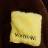 MINI RODINI Rabbit Ear Faux Fur Jacket - Brown