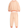 MINI RODINI Vintage Rabbits Sweat Set - Pink