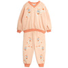 MINI RODINI Vintage Rabbits Sweat Set - Pink
