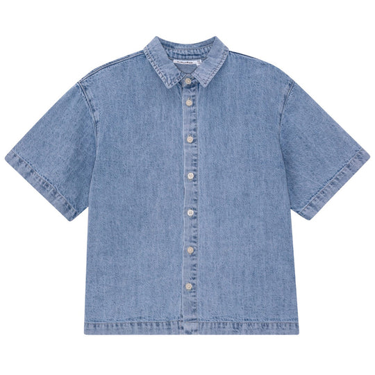 MOLO Richie Bleach Denim Shirt