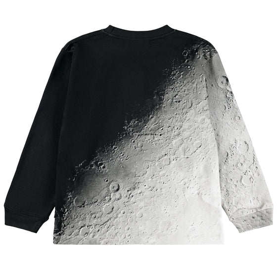 MOLO Rube Moon Fade Black T-shirt