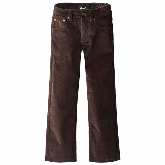 MOLO Andy Dark Cocoa Slim Corduroy Pants