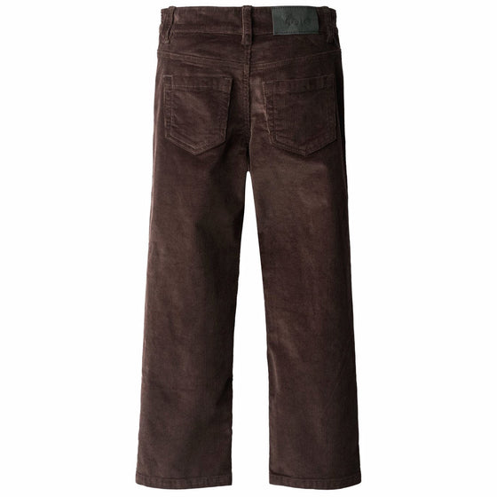 MOLO Andy Dark Cocoa Slim Corduroy Pants